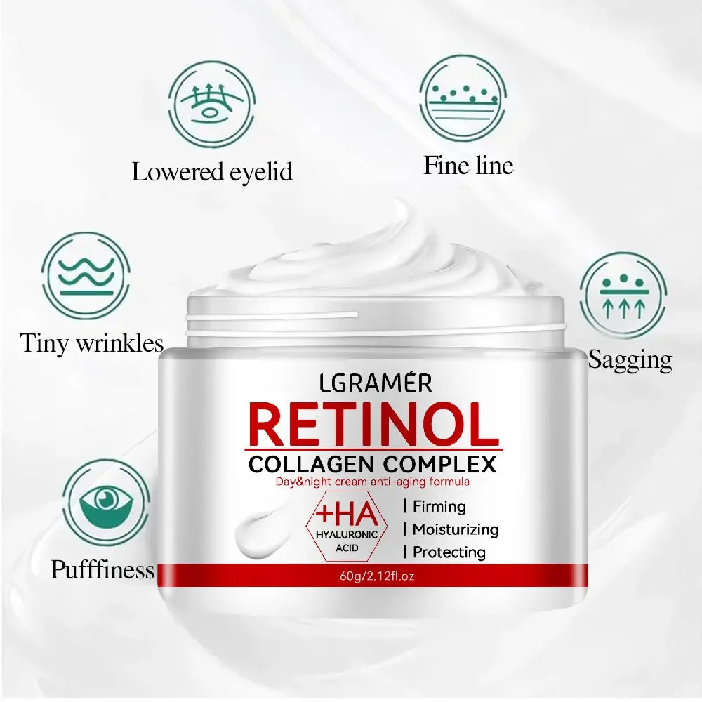 Cream Collagen Smooth wrinkles Face Cream For Moisturizer Whitening Brighten Skin