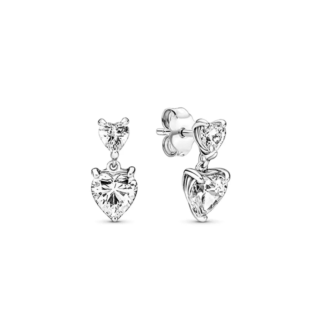 Paris Double Hoop 925 Silver