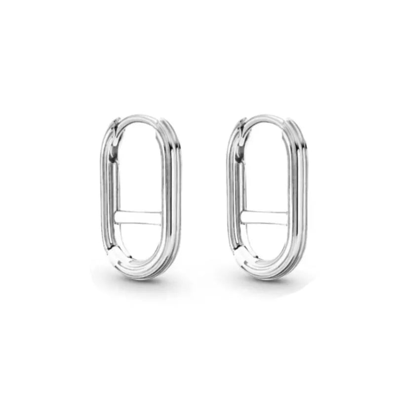 Paris Double Hoop 925 Silver