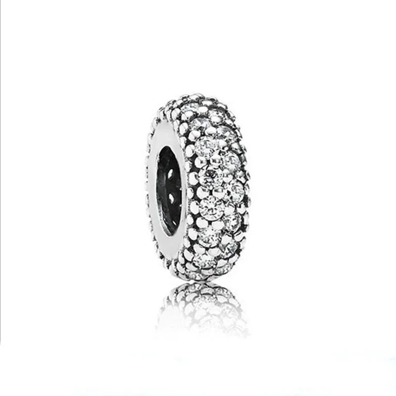 NEW 925 Sterling Silver Charm Fit Original Bracelet Accessories Women Jewelry White Series Football Snake Dreamcatcher Cross