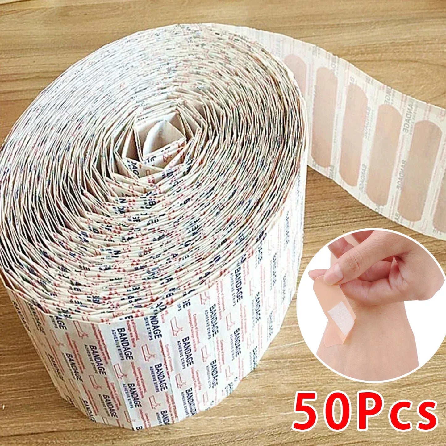 Band-Aids Waterproof Breathable Cushion Adhesive Plaster Wound Hemostasis Sticker