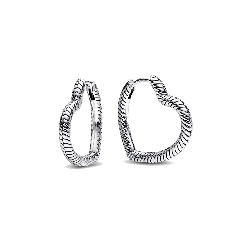 Paris Double Hoop 925 Silver