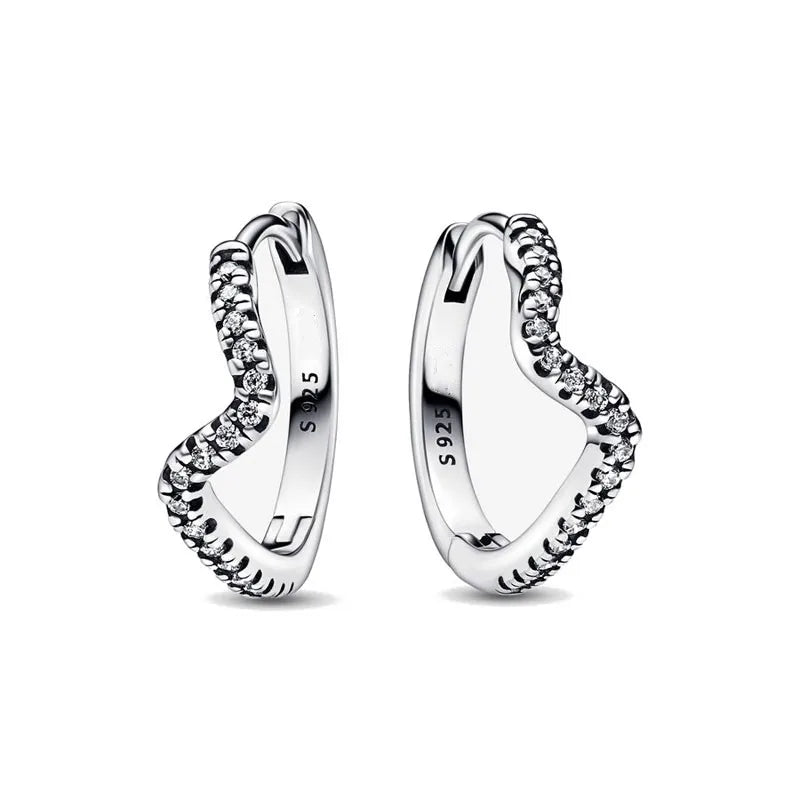 Paris Double Hoop 925 Silver