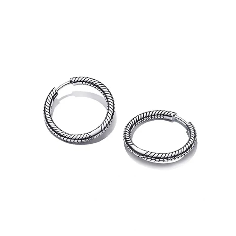Paris Double Hoop 925 Silver