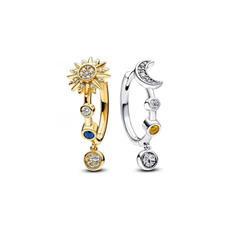 Paris Double Hoop 925 Silver