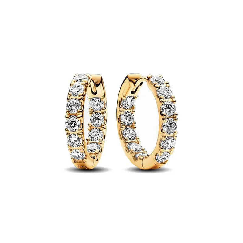 Paris Double Hoop 925 Silver