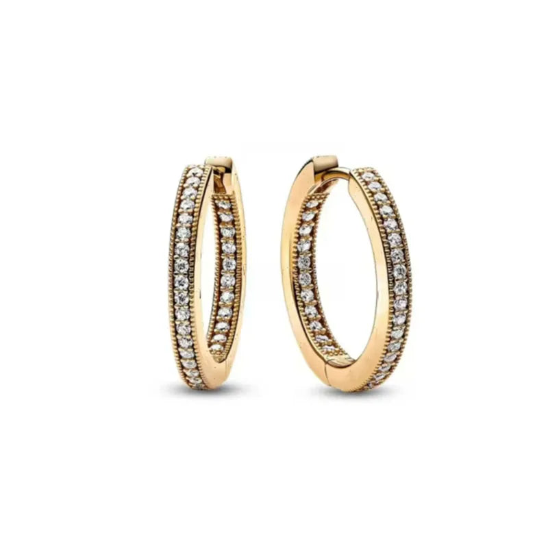 Paris Double Hoop 925 Silver