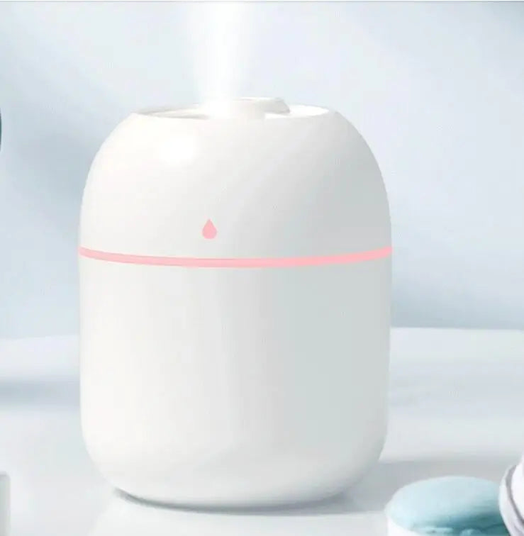 250ML USB Mini Air Humidifier Aroma Essential Oil Diffuser For Home Car Ultrasonic Mute Mist Maker Diffuser