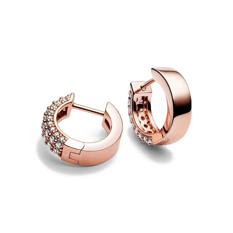 Paris Double Hoop 925 Silver