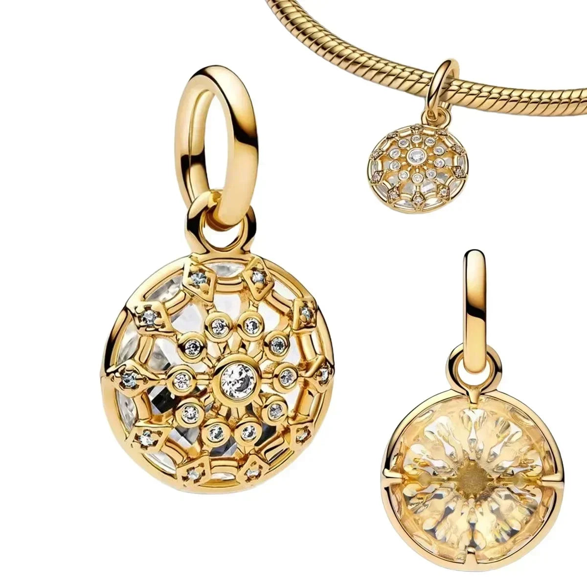 Vintage 925 Sterling Silver Charms Plum Blossom Snake Seal Pendants Beads For Original Bracelets Necklace Women DIY Jewelry Gift