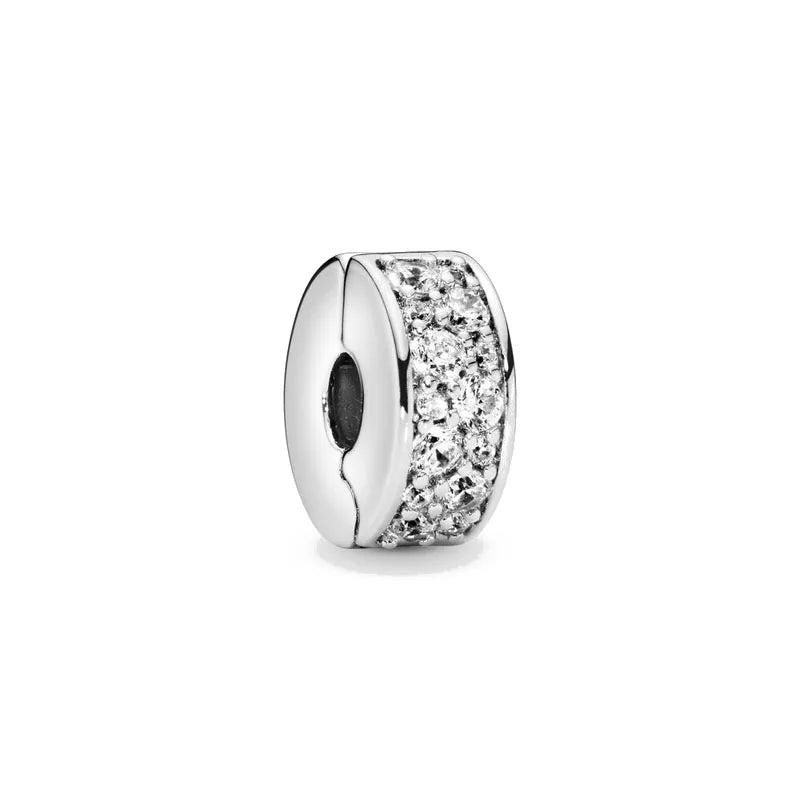 NEW 925 Sterling Silver Charm Fit Original Bracelet Accessories Women Jewelry White Series Football Snake Dreamcatcher Cross