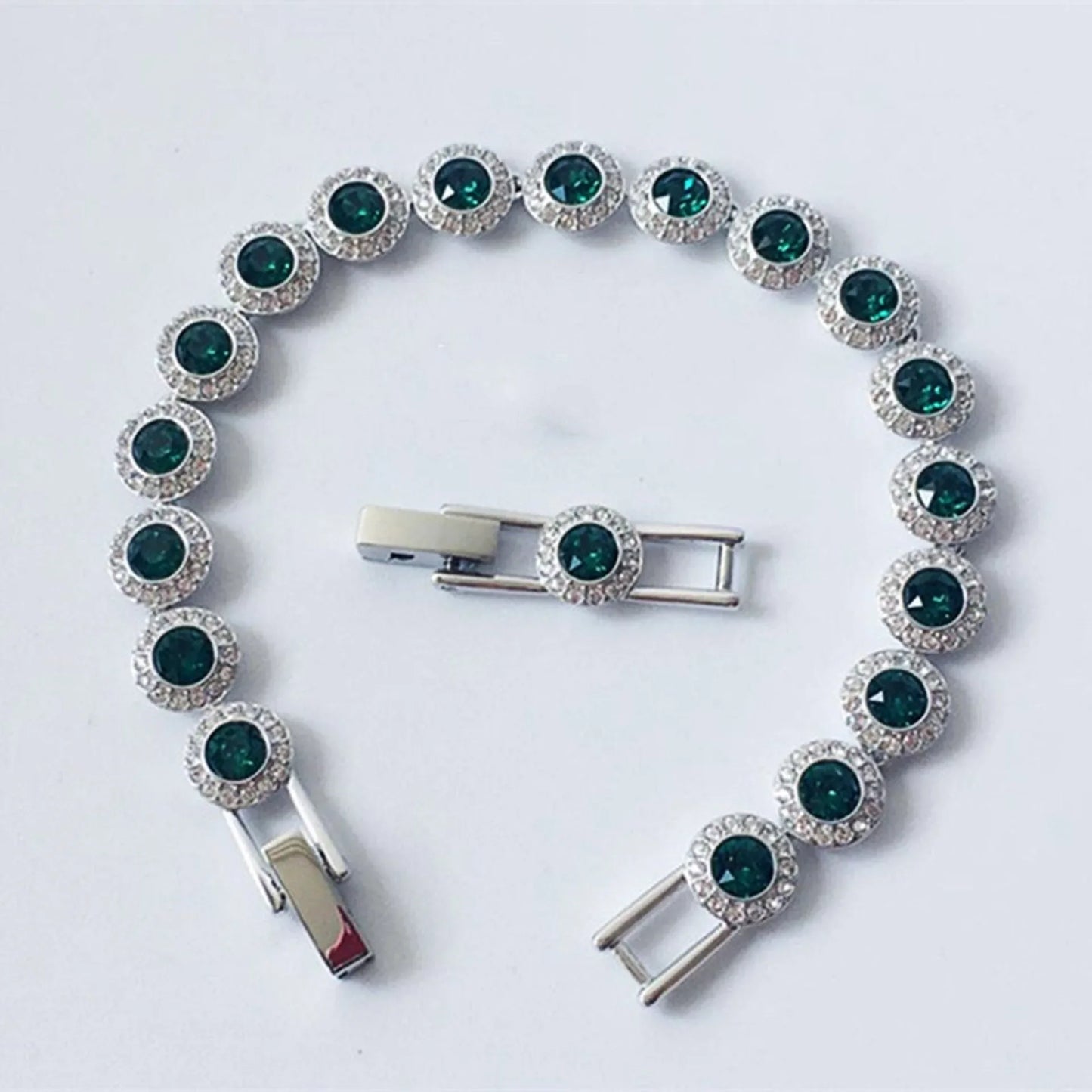 swarovski  2026 New Original Round Water Drop Crystal High Jewelry Set Fashion Dazzling Women's Bracelet Earring Necklace Ring Wedding Gift