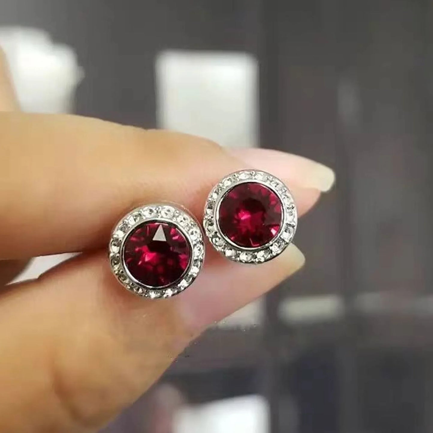 swarovski  2026 New Original Round Water Drop Crystal High Jewelry Set Fashion Dazzling Women's Bracelet Earring Necklace Ring Wedding Gift