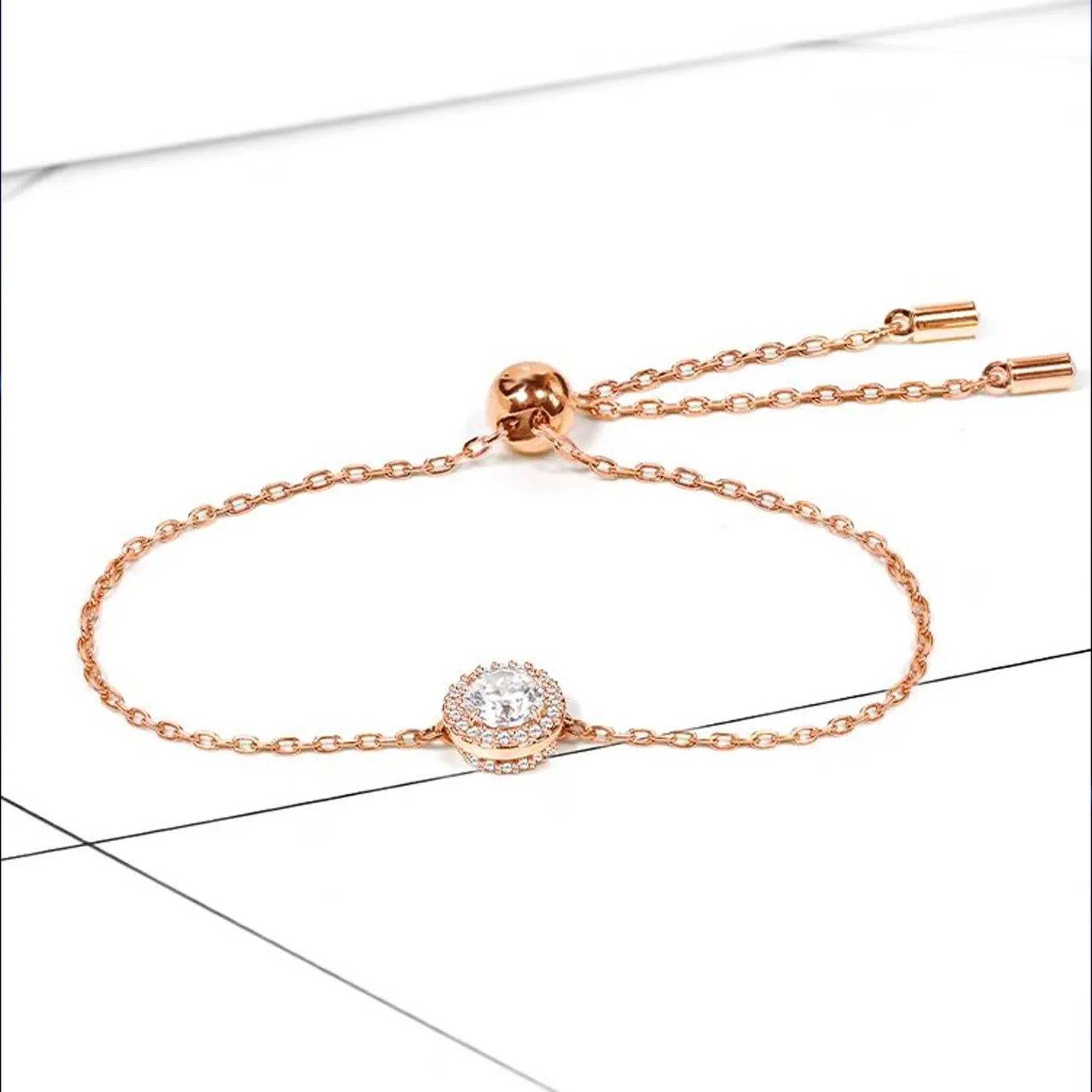 swarovski  2026 New Original Round Water Drop Crystal High Jewelry Set Fashion Dazzling Women's Bracelet Earring Necklace Ring Wedding Gift