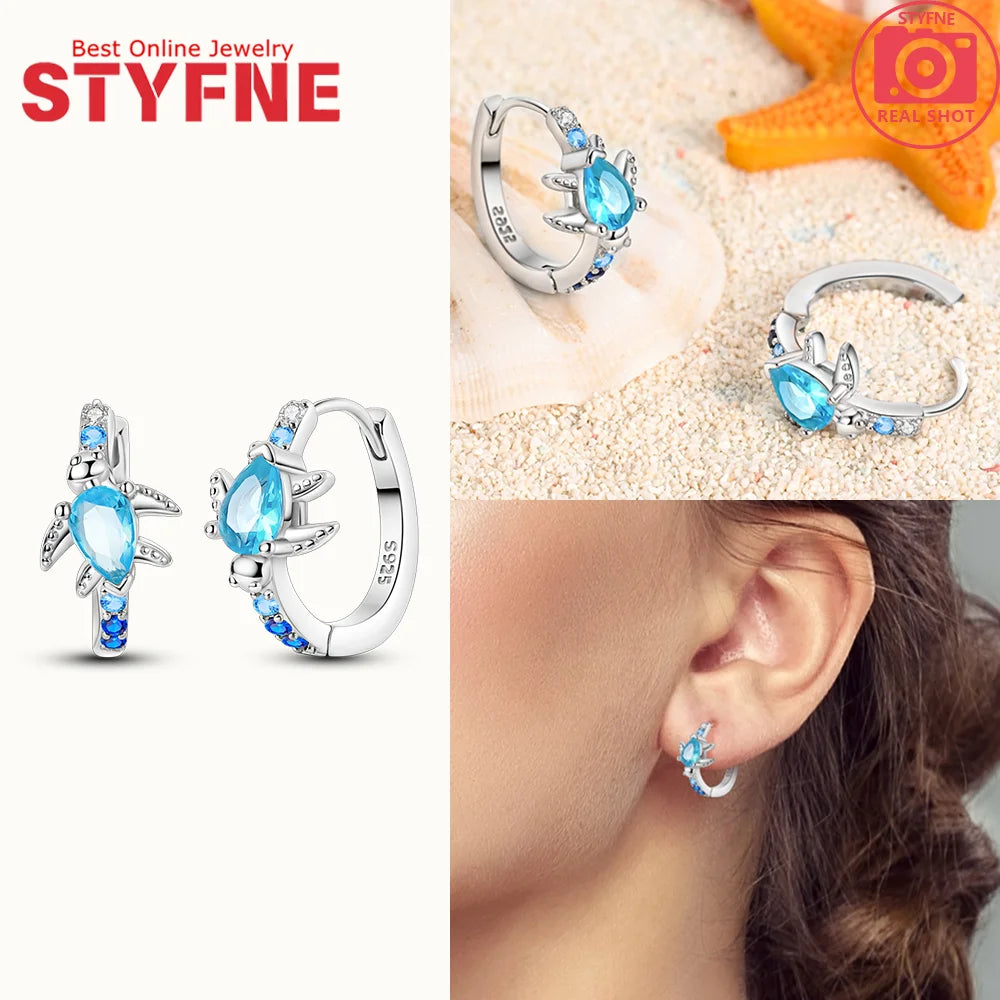 New Silver S925 Shiny Red Heart-shaped Jewelry Sets Double Heart Classic Ring Necklace Earrings Luxury Jewelry Gifts for Women