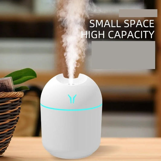 250ML USB Mini Air Humidifier Aroma Essential Oil Diffuser For Home Car Ultrasonic Mute Mist Maker Diffuser