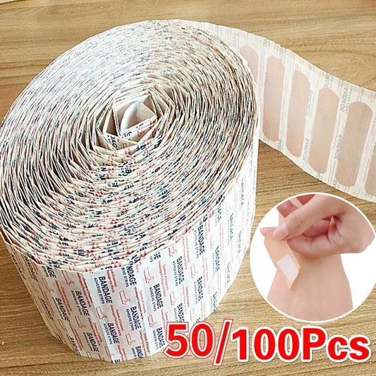 Band-Aids Waterproof Breathable Cushion Adhesive Plaster Wound Hemostasis Sticker