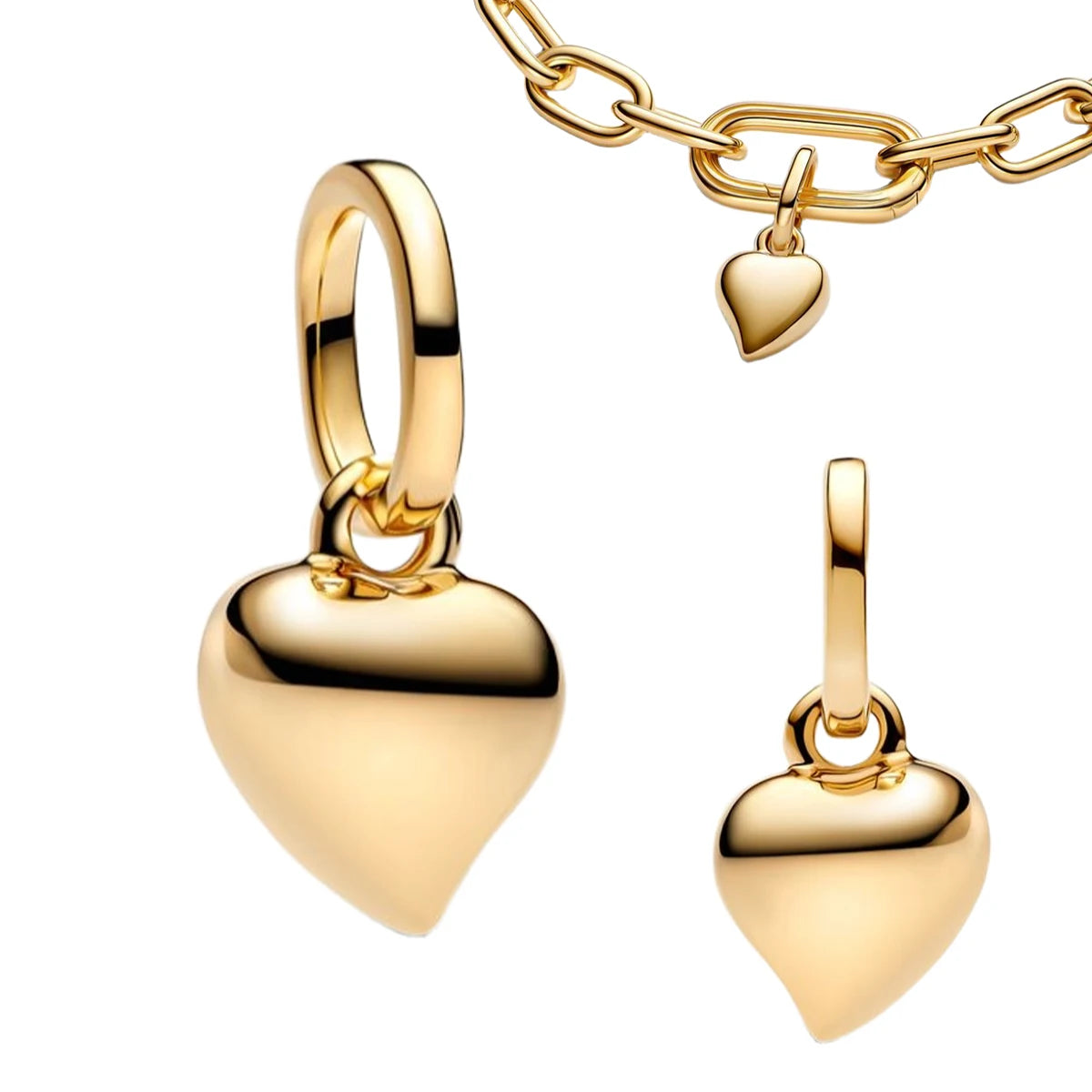 Vintage 925 Sterling Silver Charms Plum Blossom Snake Seal Pendants Beads For Original Bracelets Necklace Women DIY Jewelry Gift