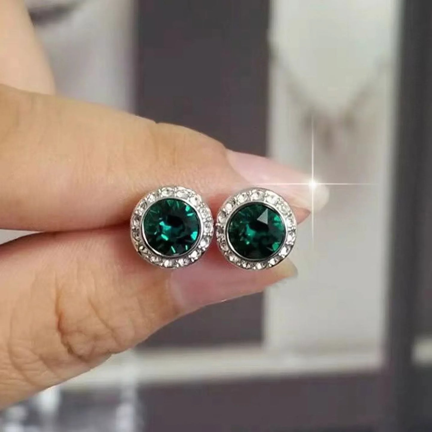 swarovski  2026 New Original Round Water Drop Crystal High Jewelry Set Fashion Dazzling Women's Bracelet Earring Necklace Ring Wedding Gift